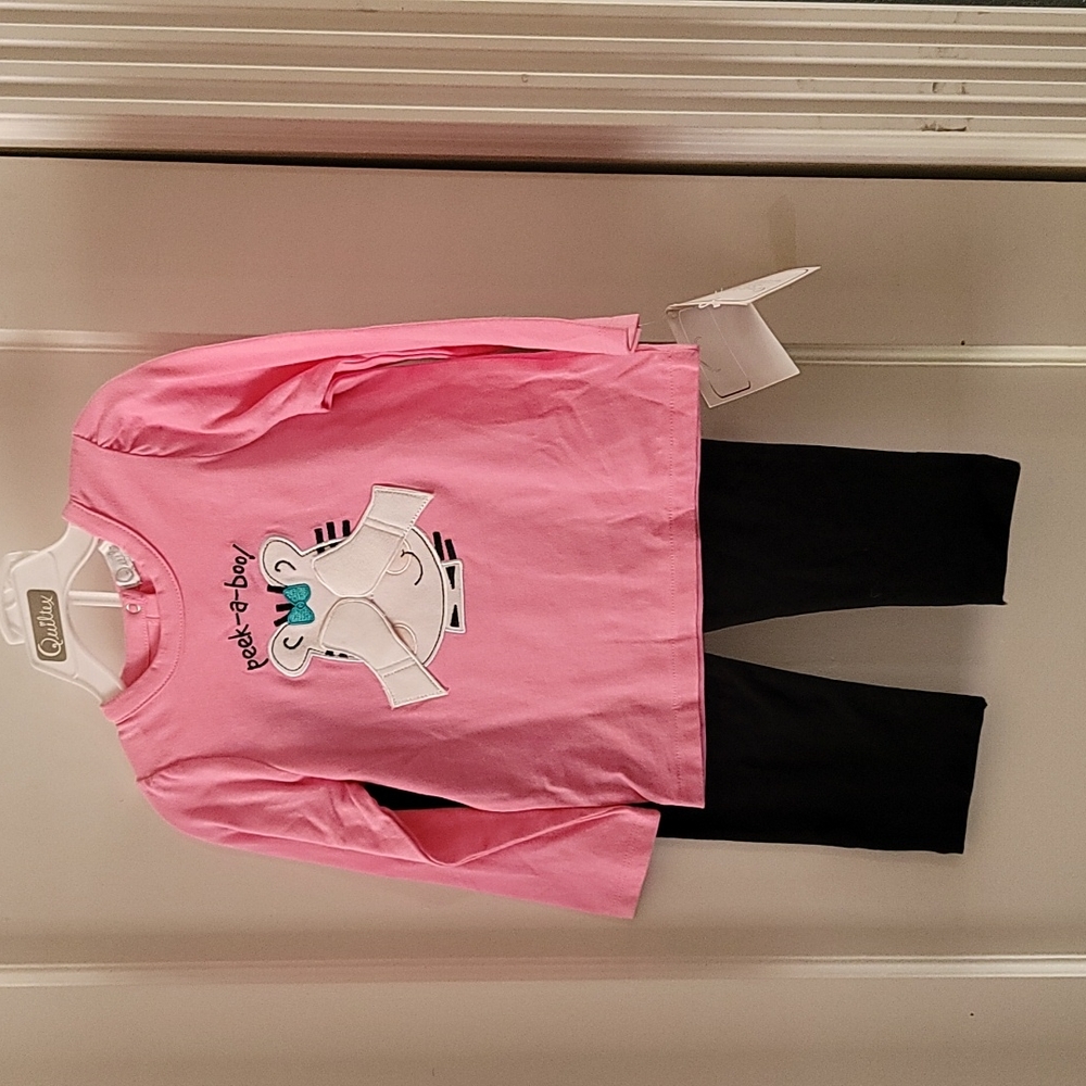 NWT 24M PEEK-A-BOO 2-piece set "Special Layette Collection"